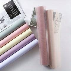 Soft Light Yarn Fresh Flower Bouquet Packaging Mesh Gauze Flower Shop Gift Pac