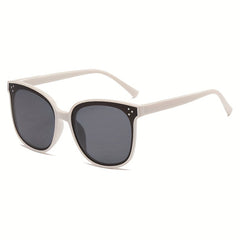 Cat Eye Sunglasses Rivet Detail Glasses UV400