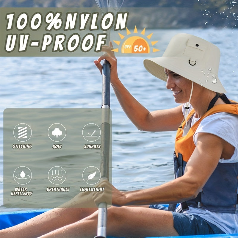 Summer Bucket Hat Sun Hats Travel Cap Fishing Hat Waterproof