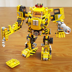 524pcs Jumper Mech Model Building Toy 2 in 1 Building Block Set