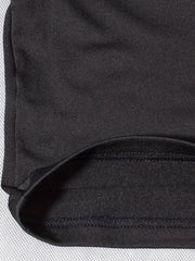 Solid Square Neck Romper Jumpsuit Sexy Short Sleeve