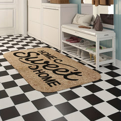 10 Pcs Waterproof Peel & Stick Vinyl Flooring Tiles for Bathroom & Kitchen