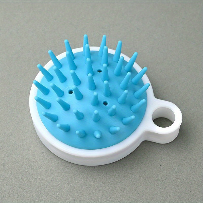 Silicone Shampoo Brush Scalp Massage and Hair Cleaning Comb