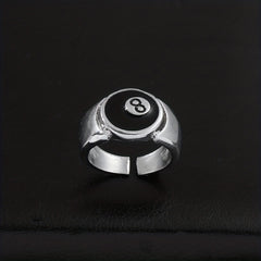 Men's Oil Drop Finger Ring No 8