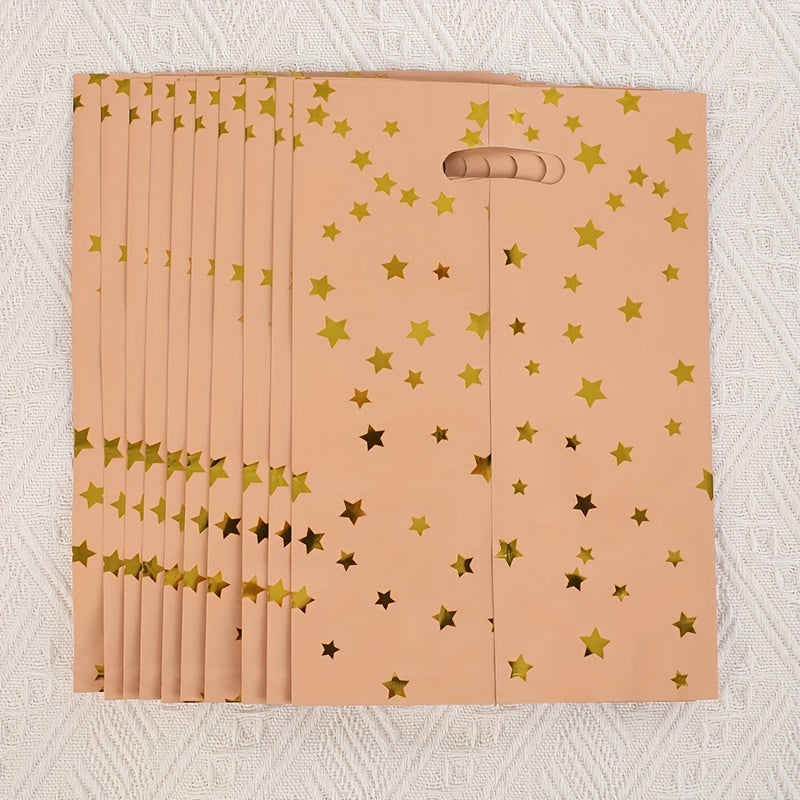10pcs Star Birthday Party Gift Bags for Kids Birthday Party