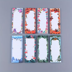 Irregular Pattern Magnetic Notepad 1pc