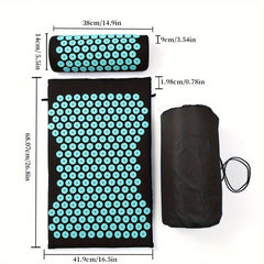 Acupuncture & Massage Set with Storage Bag - Yoga Training Back & Neck Relief