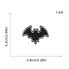 9pcs Thriller Iron On Patches For Men Sew On Embroidered Applique Repair Patch