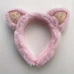 Cat Ears Hair Band Cartoon Headband for Skincare Girls