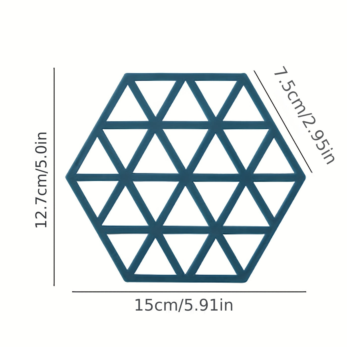 1pc Plastic Coasters Heat Insulation Mat Solid Coasters Washable Placemat