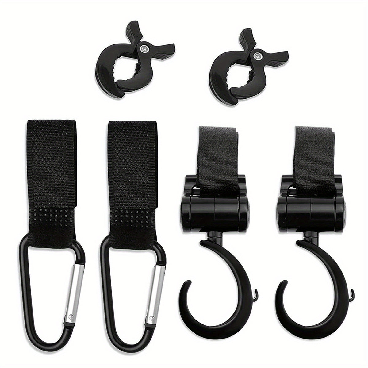 Stroller Hook LATTCURE Baby Stroller Clip Hook for Shopping Bags Toy