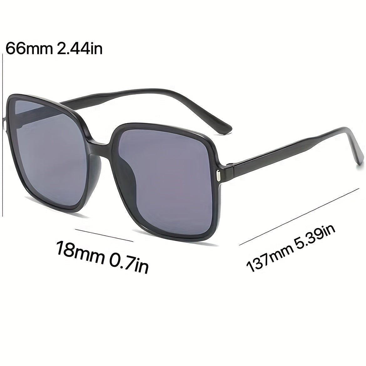 Oversized UV400 Sunglasses for Outdoor Sports