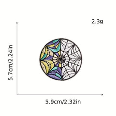 9pcs Thriller Iron On Patches For Men Sew On Embroidered Applique Repair Patch