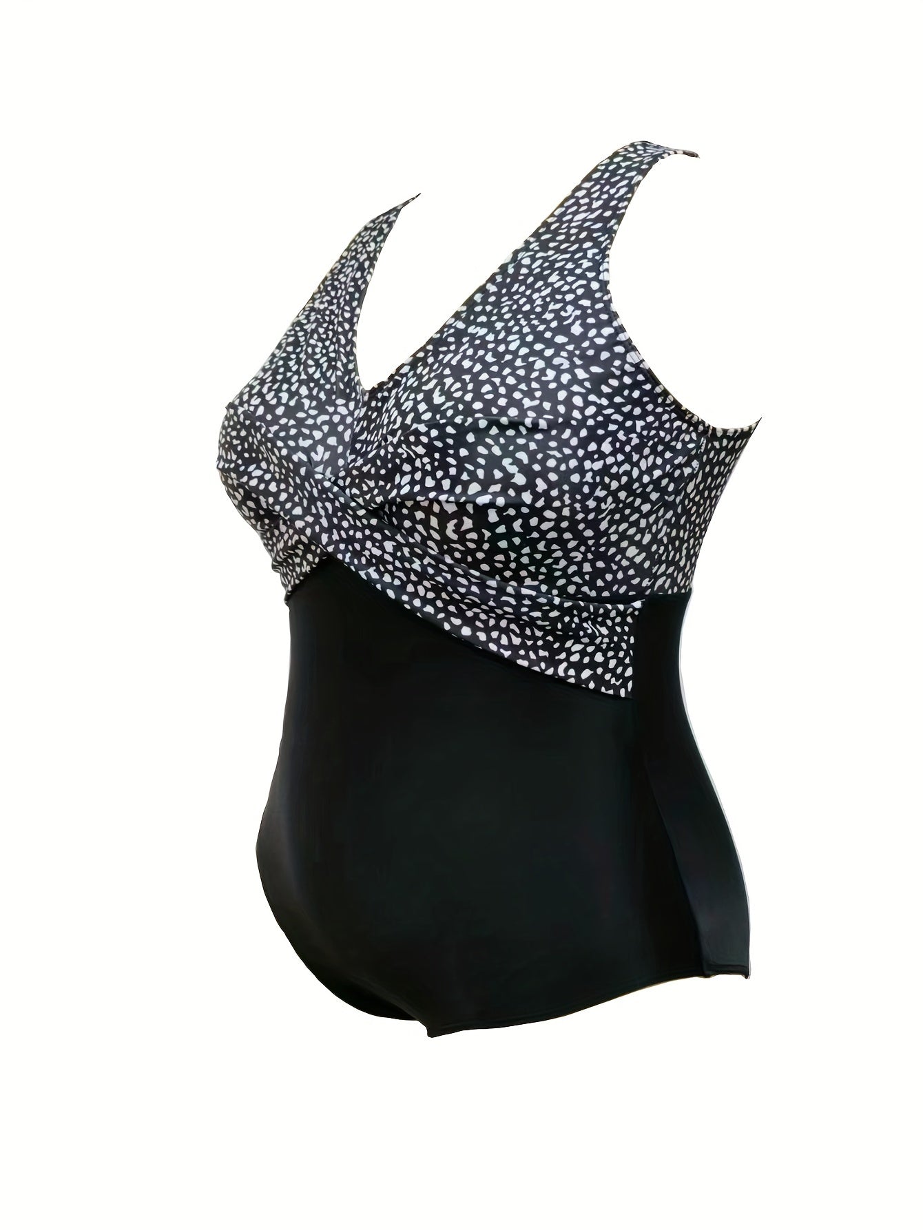  Leopard Print One Piece Swimsuit