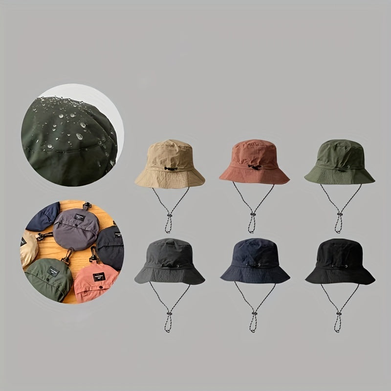 Quick Dry Waterproof Bucket Hat for Outdoor Activities