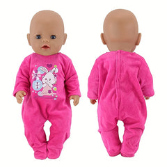 17in Realistic Doll Outfit in Various Colors Perfect for 43cm Dolls