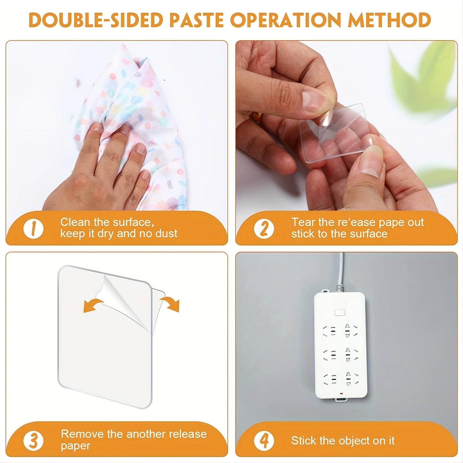 30 Double Sided Reusable Nano PVC Tape Waterproof