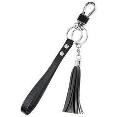 PU Leather Keychain Phone Lanyard Wristlet Strap Cord with Tassel