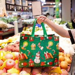 4pcs Large Christmas Tote Gift Bags 32 x 24 x 17cm With Handles