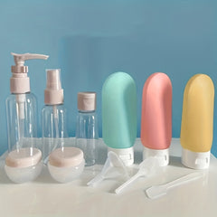 12pcs Travel Bottles Set - Toiletry Containers Leakproof Squeez