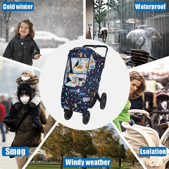 Baby Stroller Rain Cover - Comfortable and Durable Protection
