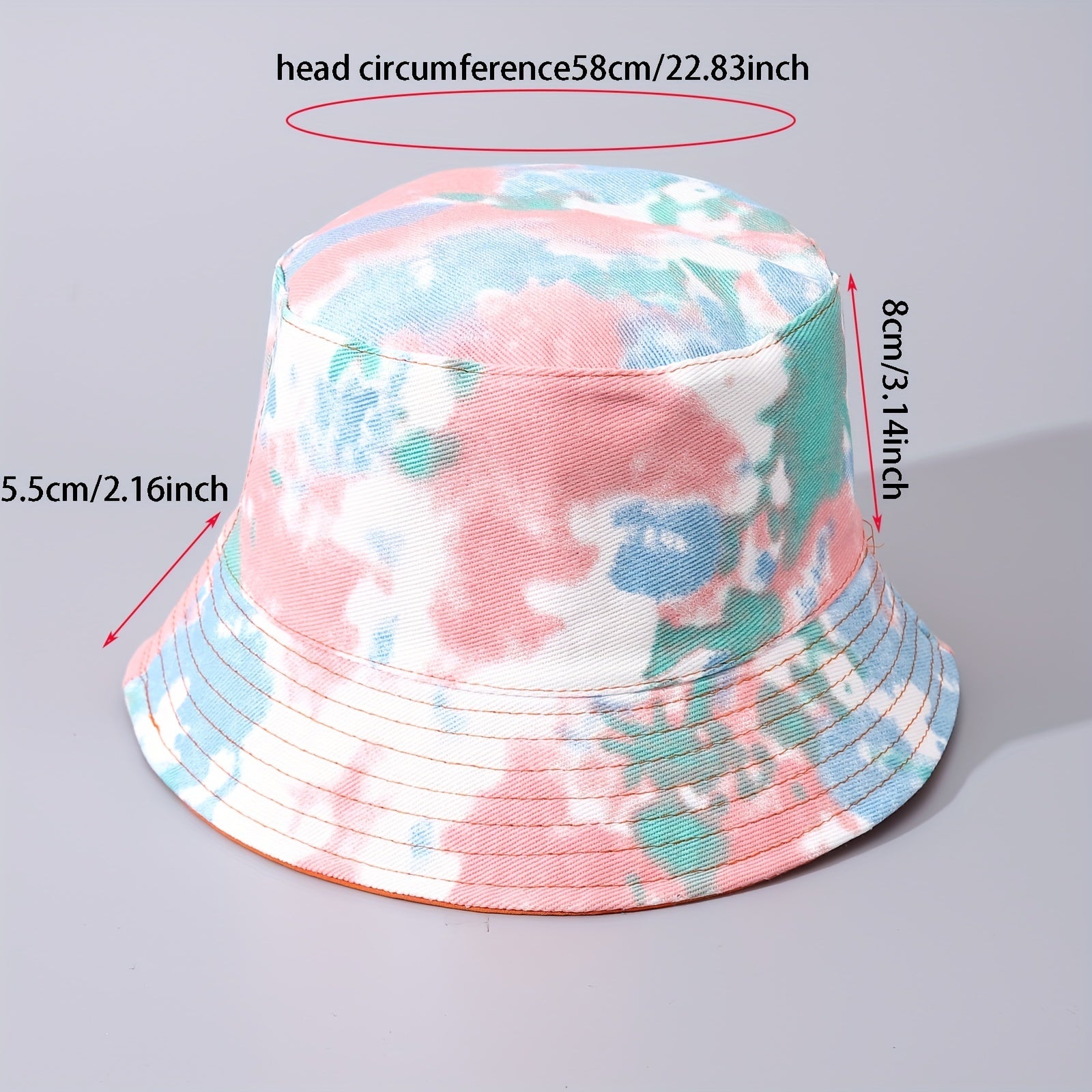 Mens Graffiti Fisherman Hat Painted Small Brim Sunshade Hat