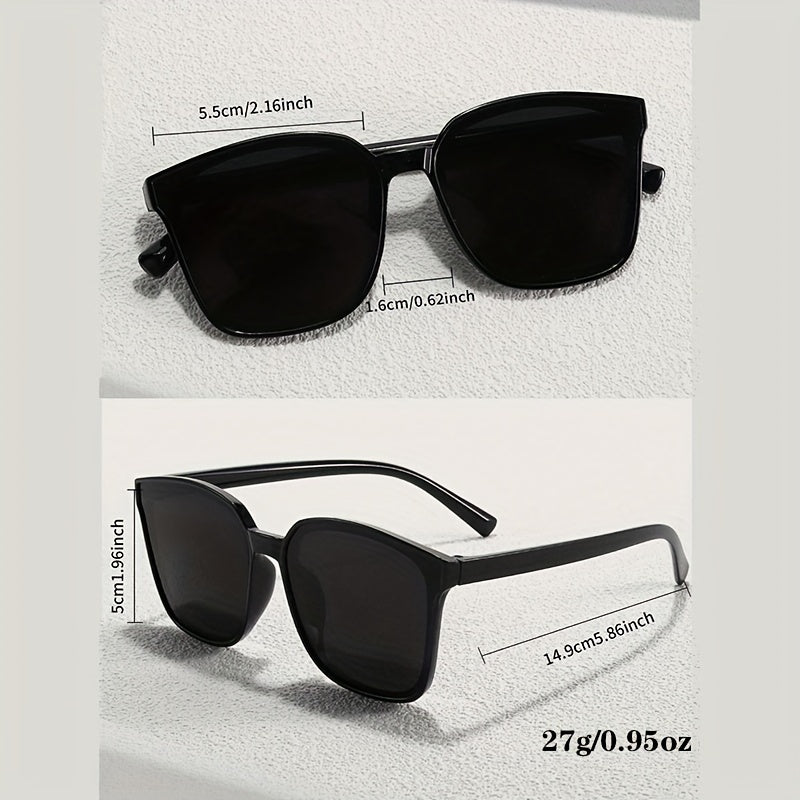 Square Sunglasses UV400 Sun Shades Glasses for Women Men