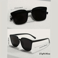 Square Sunglasses UV400 Sun Shades Glasses for Women Men