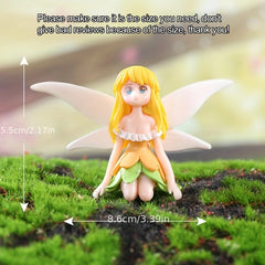 Fairy Figurine for Enchanting Garden, Home, and Cake Decor