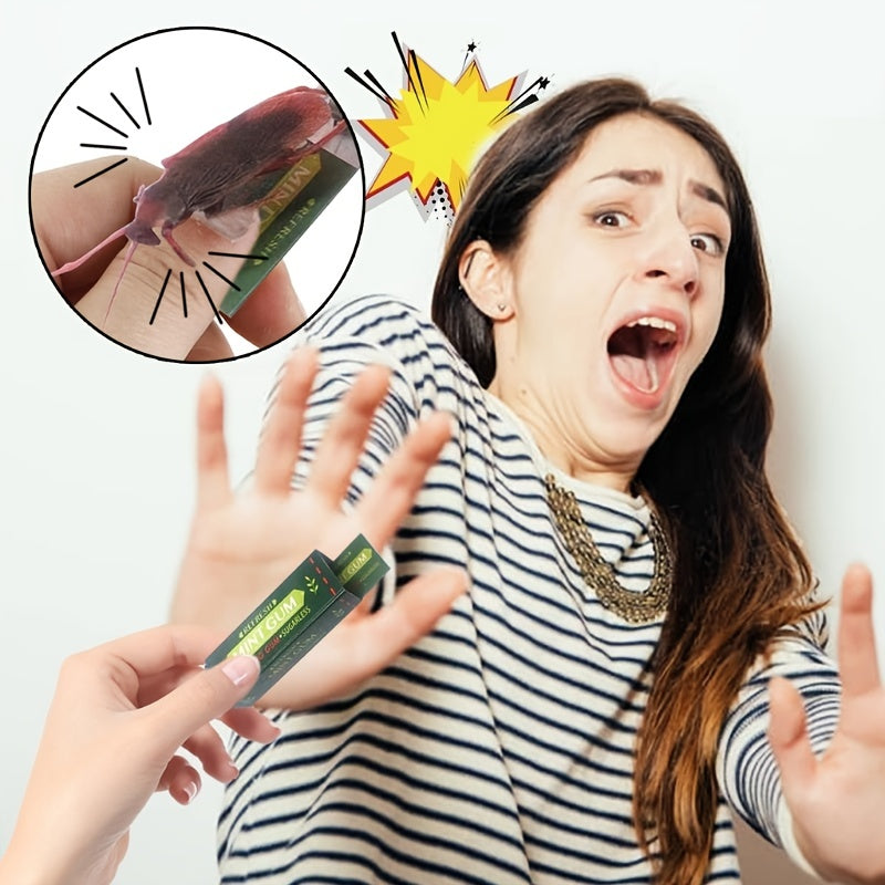 Simulation Cockroach Chewing Gum Funny Toy DIY Installation