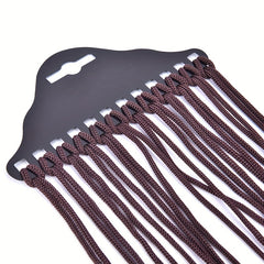 12pcs Nylon Braided Glasses Strap Anti Slip Eyewear Retainer Lanyard