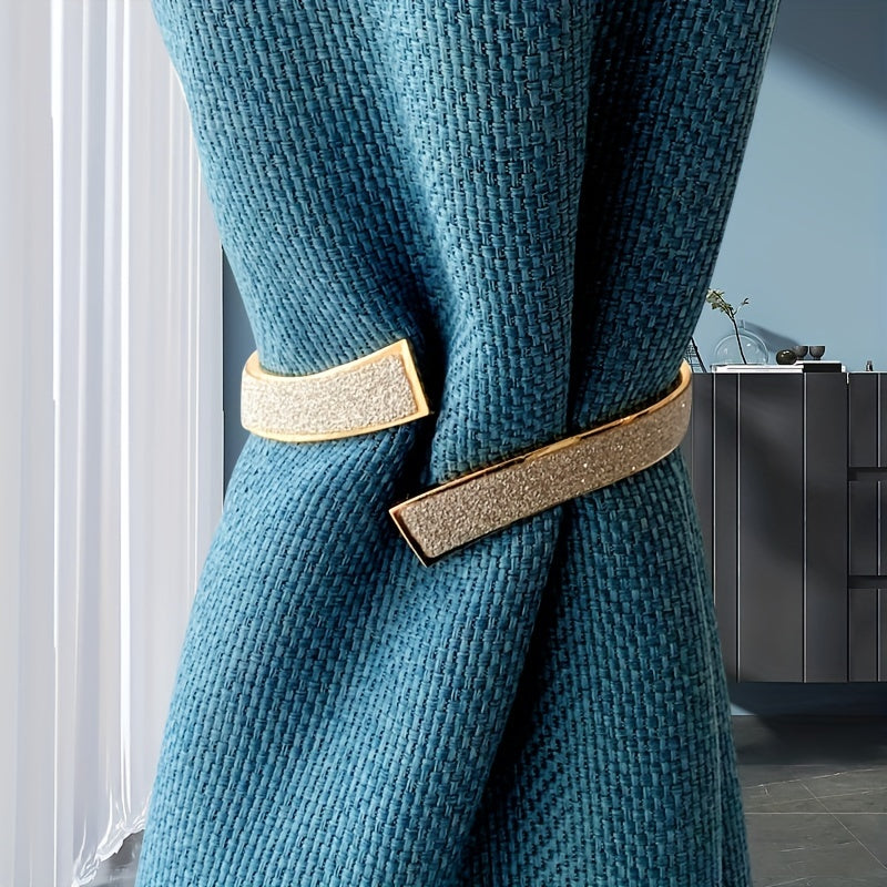 Soft Alloy Curtain Tieback for Home Living Room Bedroom