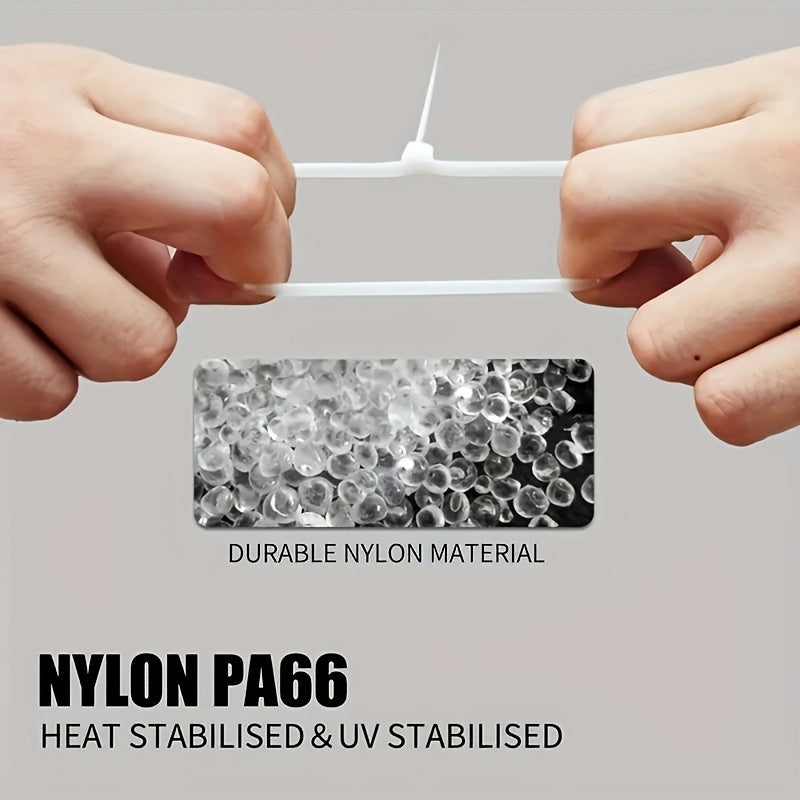 1000-2000pcs 3 120mm Self-locking Nylon Cable Ties