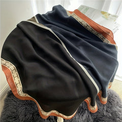 Soft Matching Scarf Large Warm Shawl Wraps Travel Decorative Scarf