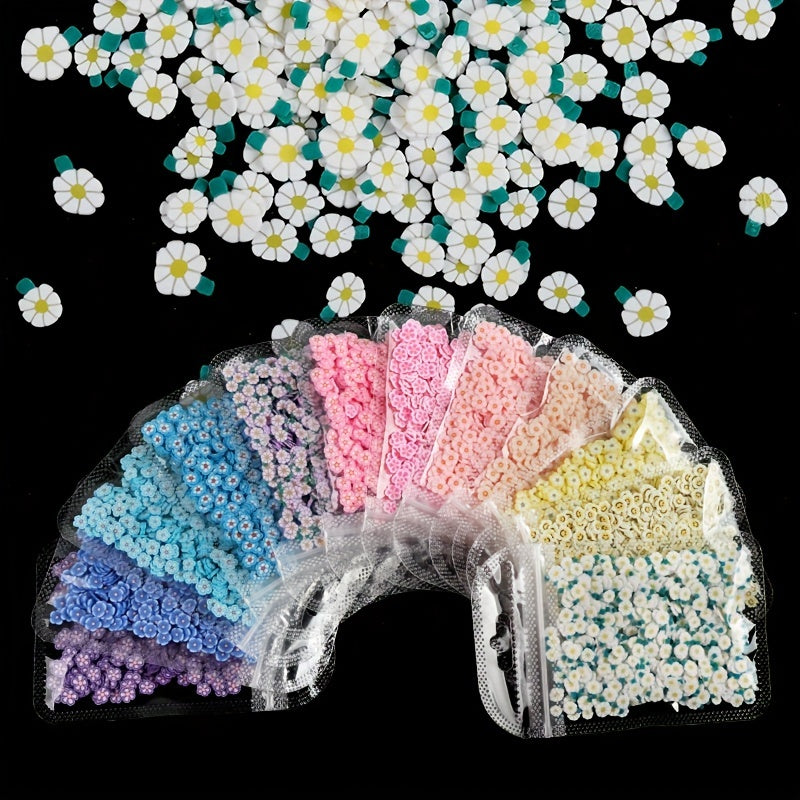Mixed Nail Decal Jewelry Dried Flower Accessories For Manicure 10g