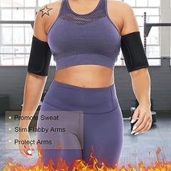 Women's Arm Trimmers Sauna Sweat Bands Compression Sleeves
