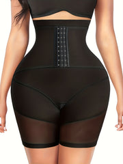 High Waist Mesh Shaping Shorts Tummy Control Butt Lifting Underwear