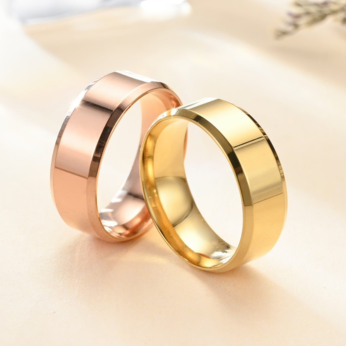 Men's Stainless Steel Minimalist Ring