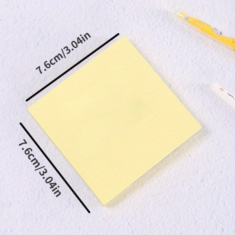 Square Self-adhesive Notes, Office Stationery, Creative Design