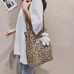 Casual Print Tote Bag Large Capacity Handbag