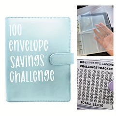 100 Envelope Challenge Binder Budget Planner