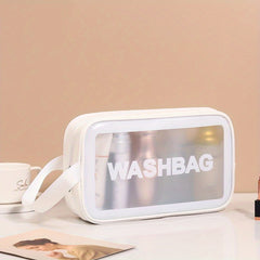 Portable Travel Storage Bag Toiletry Wash Bag Zipper Waterproof