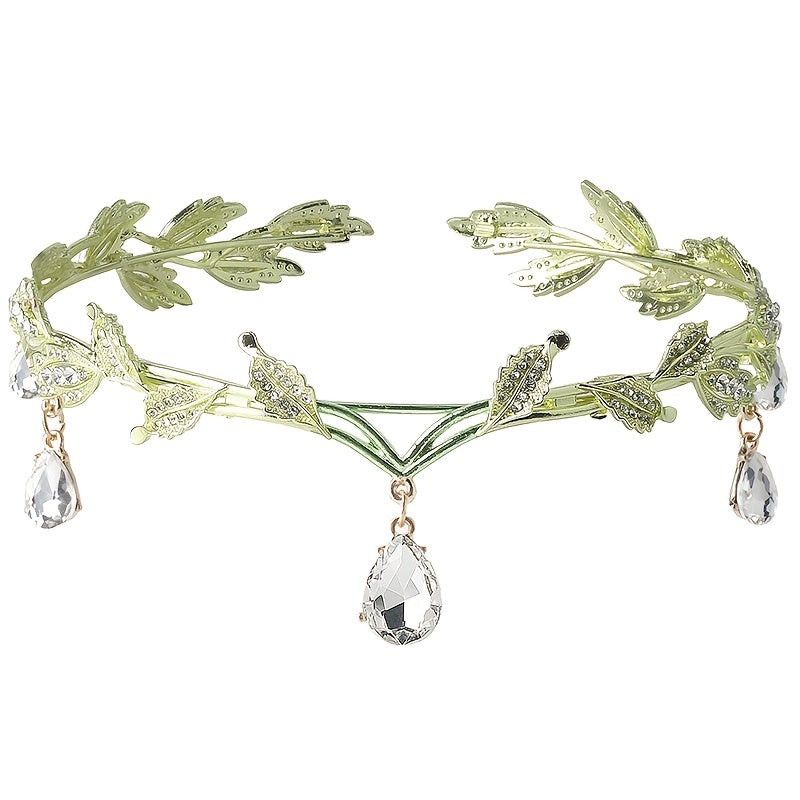 Crystal Rhinestone Wedding Tiara Crown for Brides