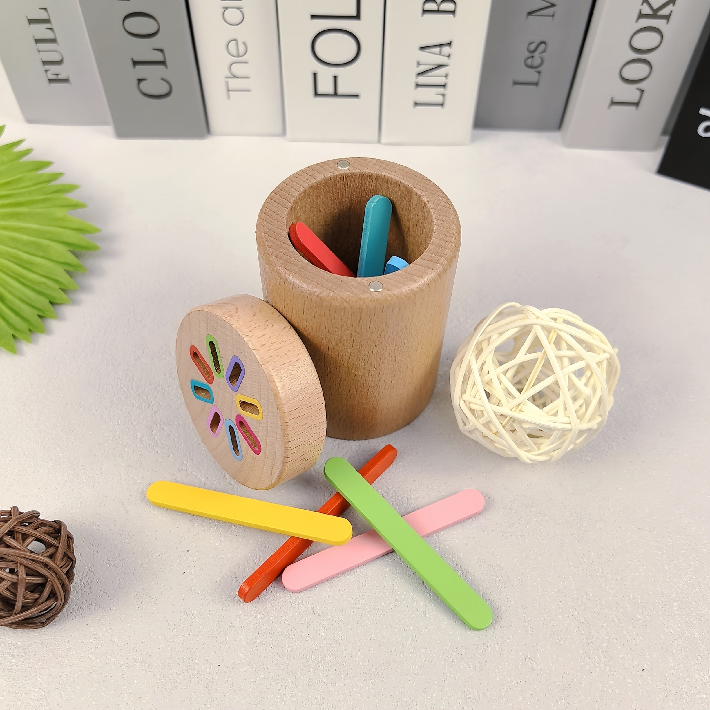 Wooden Sorting Toy Educational Puzzle for Kids Shape Recognition Perfect Gift