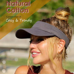 Lightweight Visor Hat UV Protection Sun Hat Packable Golf Baseball Cap