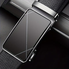 Men's PU Automatic Buckle Belt Wedding Daily Wear