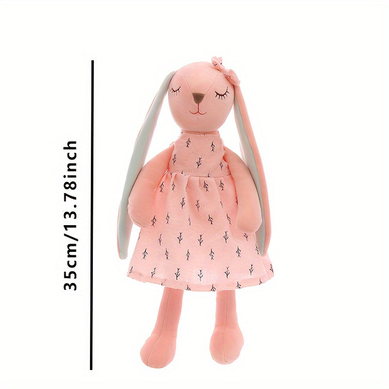 Bunny Doll Tea Plush Toy Plush Pillow Car Interior Rest Pillows