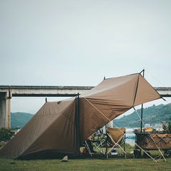 Waterproof Hanging Tarp Tent For Camping & Picnic