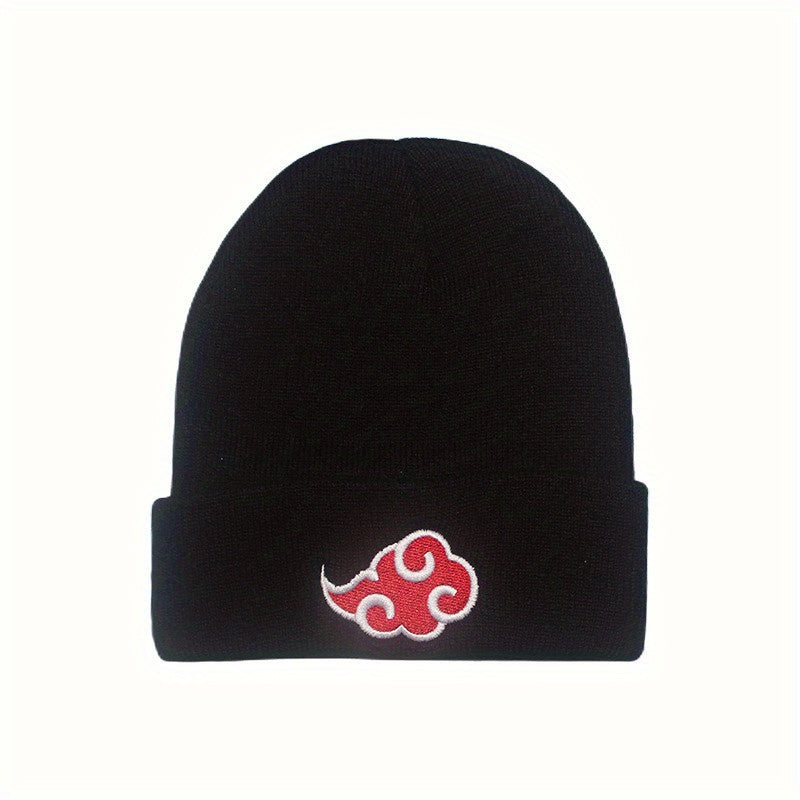Embroidered Knitted Wool Hat for Men and Women