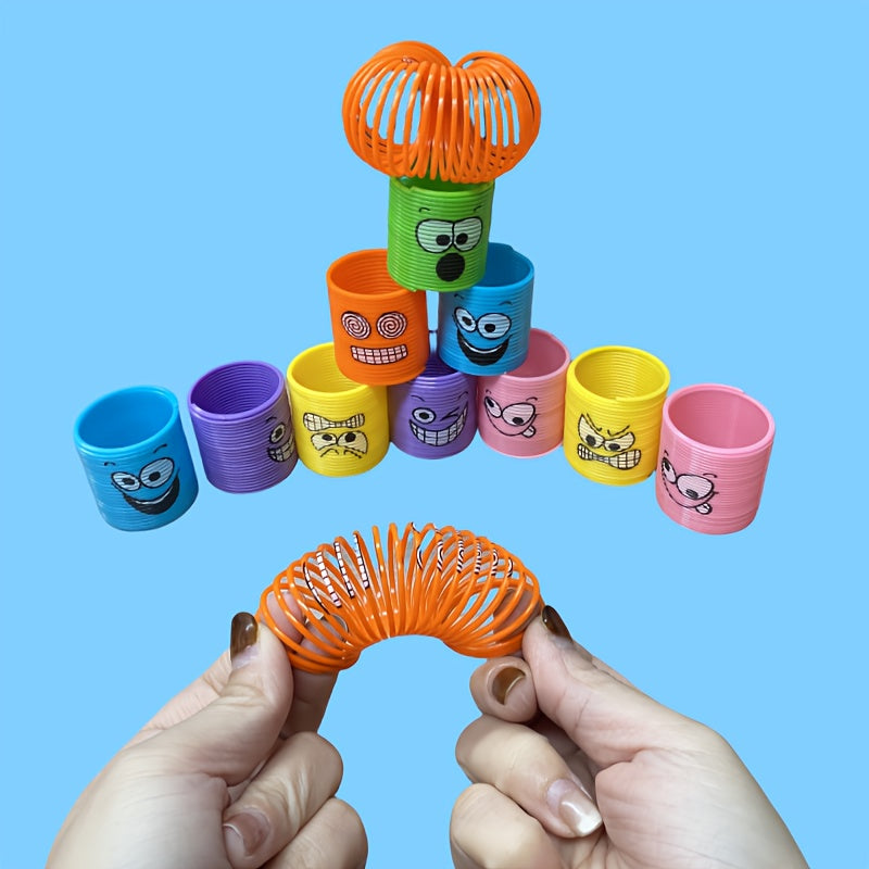 Rainbow Rings Elastic Rings Multiple Ways to Play Party Toys